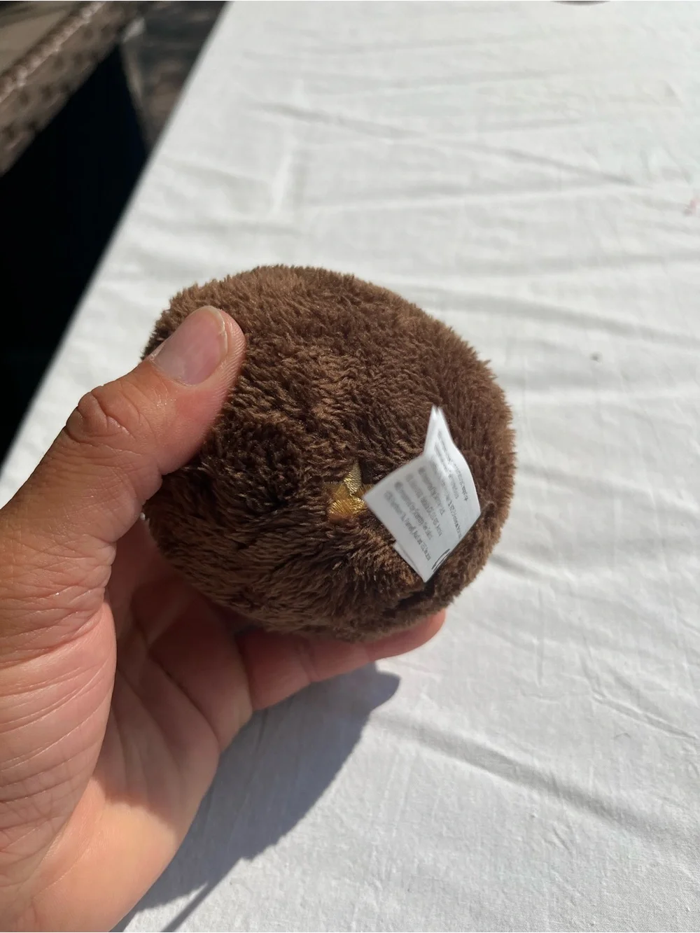 Scentsy Bitty Buddy Sloth Plush Jar - Brown & Cream